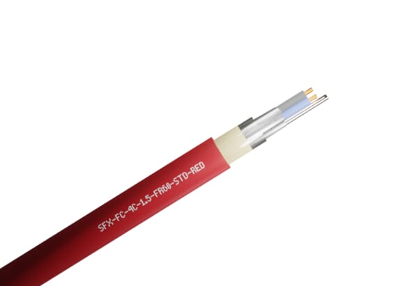 SFX FLAME-FLEX 60 LPCB Approved 4 Core 1.5mm Fire Alarm Cable 100m
