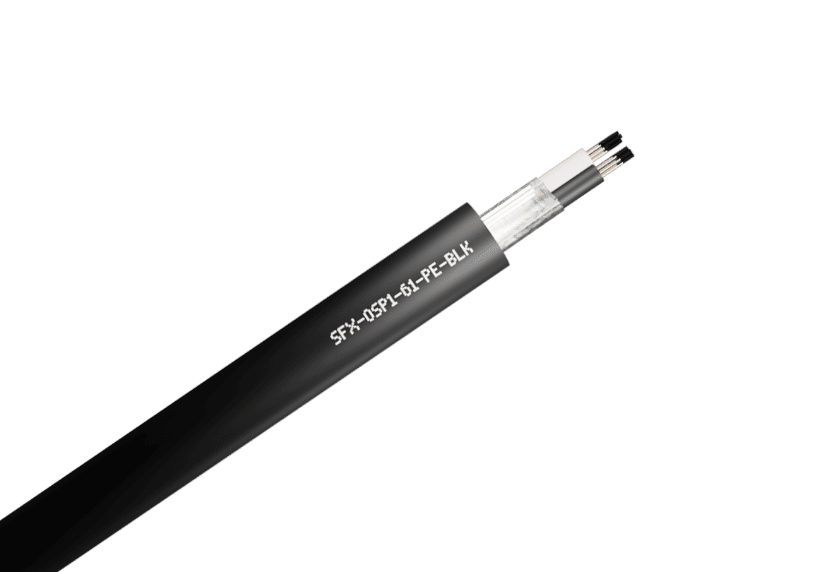 Screened 2 Core Belden Equivalent (8761) PE External 100m