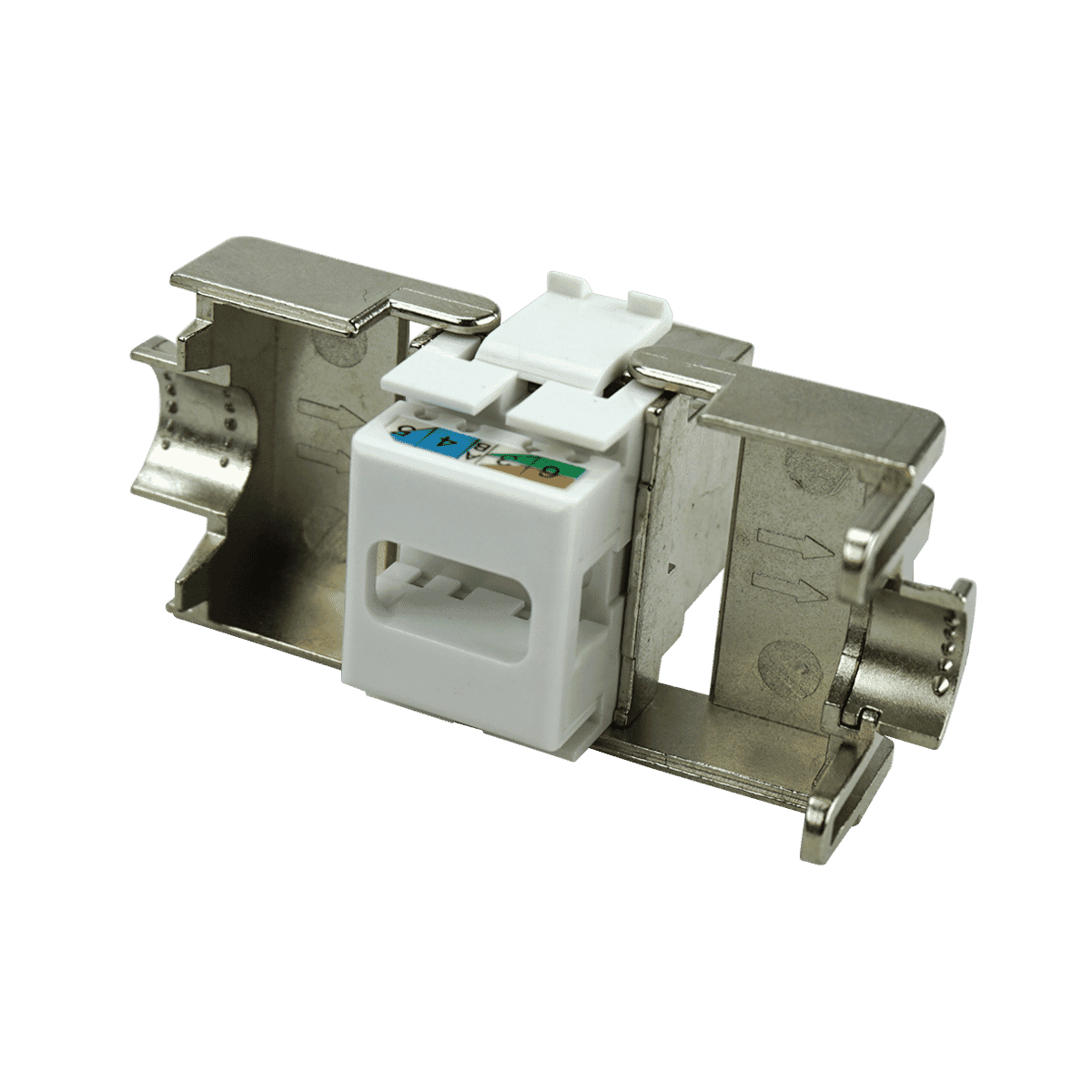 Kauden Cat 6A Tool-Less Keystone Module Insert IDC