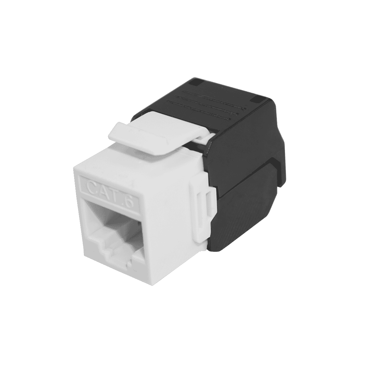 Kauden Cat 6 Tool-Less Keystone Module IDC White