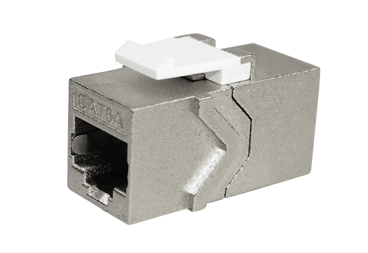 Cat 6A Keystone Module Insert Coupler