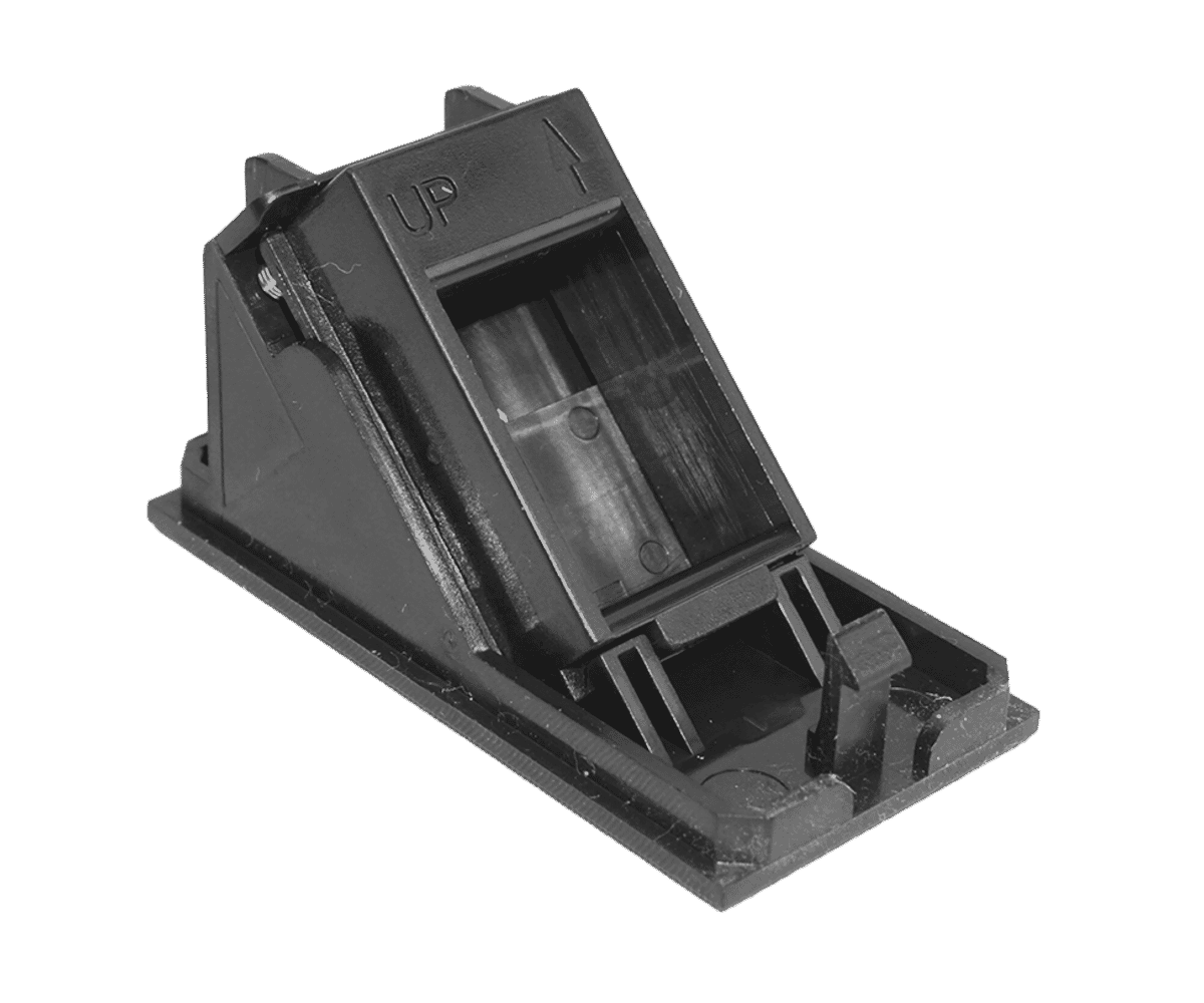 Keystone Angled Module Insert Fascia 25x50mm | Connectec.uk