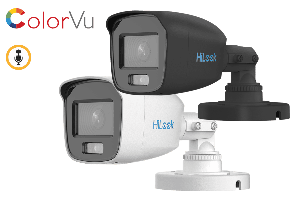 HiLook THC-B159-MS 5MP TVI ColorVu Mini Bullet with Audio 2.8mm