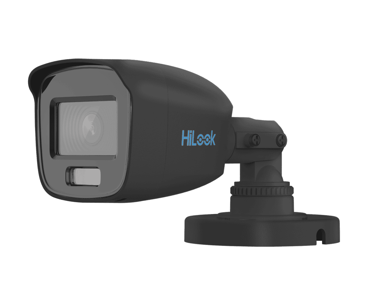 HiLook THC-B159-MS/GREY 5MP 3K TVI Colorvu Bullet Camera with Built-in Mic 2.8mm