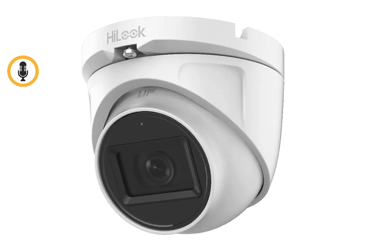 HiLook THC-T120-MS 2MP TVI Mini Turret with Mic 2.8mm