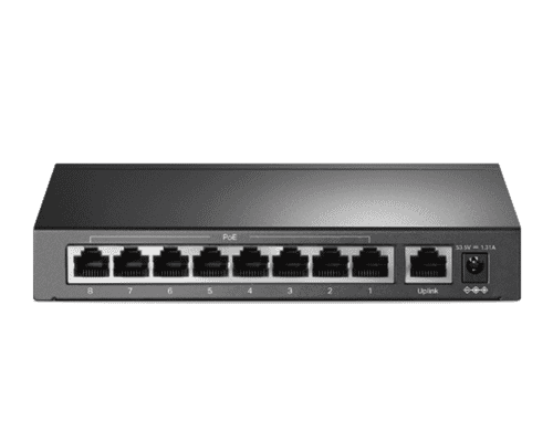 TP-LINK TL-SF1009P 9-Port (8-Port PoE+) 10/100 Unmanaged Desktop Switch