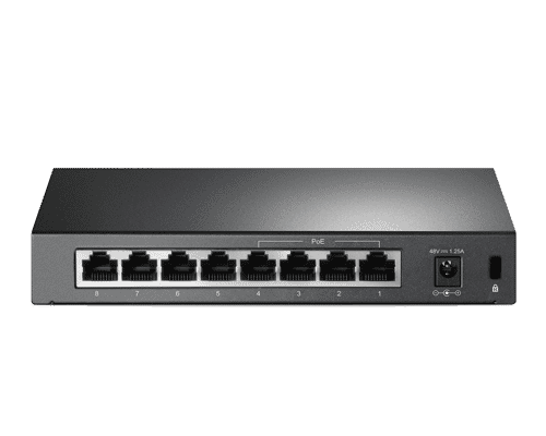 TP-LINK TL-SG1008P 8-Port (4-Port PoE) Gigabit Unmanaged Desktop Switch