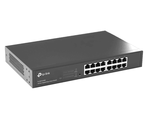 TP-LINK TL-SG1016DE 16-Port 10/100/1000Mbps Smart Desktop/Rackmount Switch