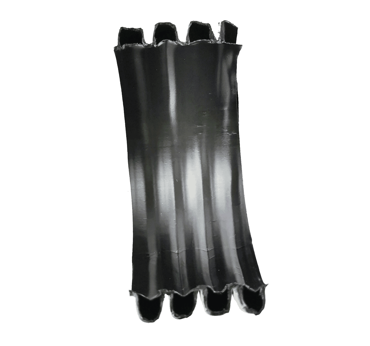 50mm HDPE Twin Wall Underground Ducting 10m Black Connectec.uk