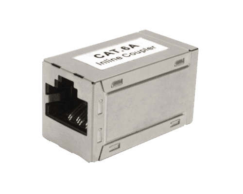 Cat 6A Shielded RJ45 Coupler (FTP, STP, S/FTP, U/FTP)