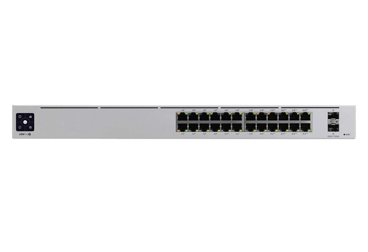 Ubiquiti UniFi USW-PRO-24-POE 24-Port PoE Managed L2/L3 Gigabit Switch