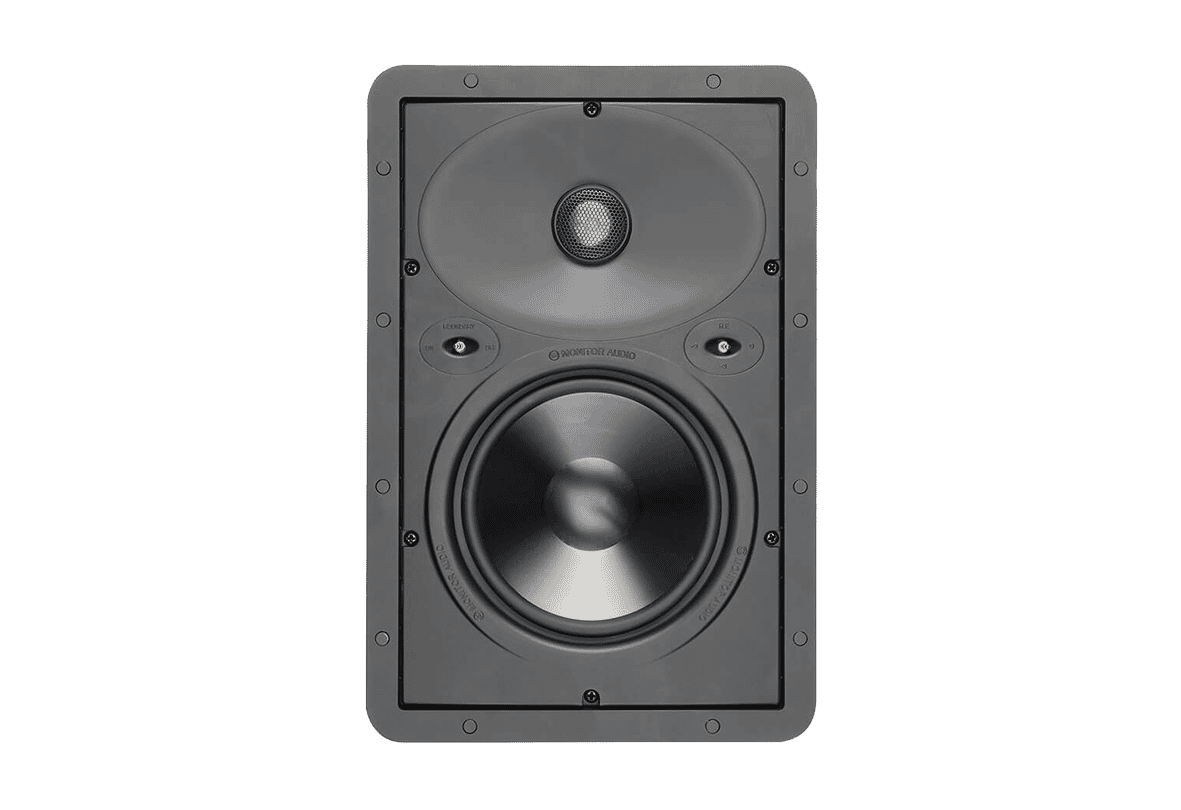 Monitor Audio W265 Inwall 6.5" Speaker 65W with CCAM Gold Dome Tweeter Connectec.uk