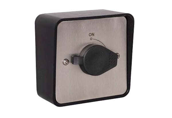 RGL WP-KS-1 Weather Proof Stainless Steel On-Off Key Switch Latching IP65