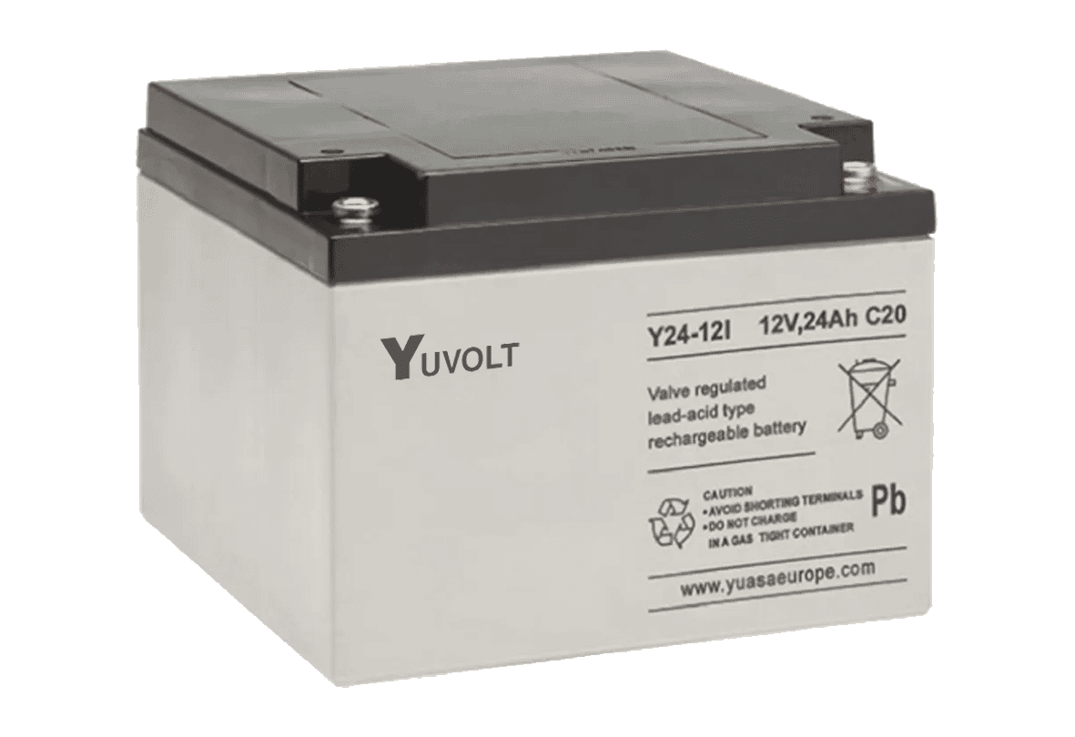 Yuasa Yuvolt 12v 24Ah Lead Acid Battery